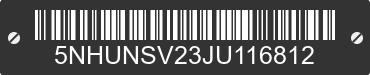 2018 FOREST RIVER Sunshine 5NHUNSV23JU116812 VIN decoded