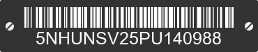 2023 FOREST RIVER Sunshine 5NHUNSV25PU140988 VIN decoded