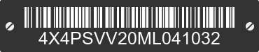 2021 FOREST RIVER Surveyor 4X4PSVV20ML041032 VIN decoded