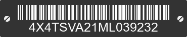 2021 FOREST RIVER Surveyor 4X4TSVA21ML039232 VIN decoded