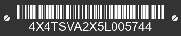 2005 FOREST RIVER Surveyor 4X4TSVA2X5L005744 VIN decoded