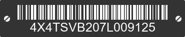 2007 FOREST RIVER Surveyor 4X4TSVB207L009125 VIN decoded