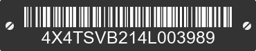 2004 FOREST RIVER Surveyor 4X4TSVB214L003989 VIN decoded