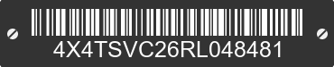 2024 FOREST RIVER Surveyor 4X4TSVC26RL048481 VIN decoded