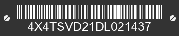2013 FOREST RIVER Surveyor 4X4TSVD21DL021437 VIN decoded