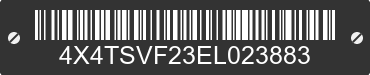 2014 FOREST RIVER Surveyor 4X4TSVF23EL023883 VIN decoded