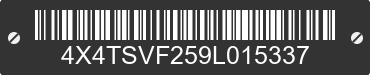 2009 FOREST RIVER Surveyor 4X4TSVF259L015337 VIN decoded