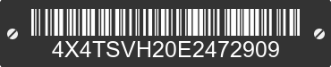 2014 FOREST RIVER Surveyor 4X4TSVH20E2472909 VIN decoded