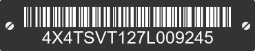2007 FOREST RIVER Surveyor 4X4TSVT127L009245 VIN decoded