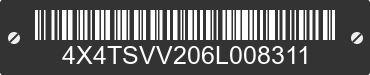 2006 FOREST RIVER Surveyor 4X4TSVV206L008311 VIN decoded