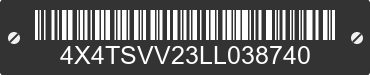 2020 FOREST RIVER Surveyor 4X4TSVV23LL038740 VIN decoded