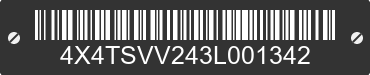 2003 FOREST RIVER Surveyor 4X4TSVV243L001342 VIN decoded