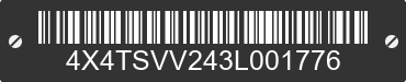 2003 FOREST RIVER Surveyor 4X4TSVV243L001776 VIN decoded