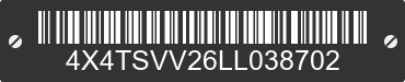 2020 FOREST RIVER Surveyor 4X4TSVV26LL038702 VIN decoded