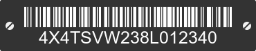 2008 FOREST RIVER Surveyor 4X4TSVW238L012340 VIN decoded