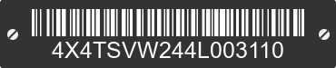 2004 FOREST RIVER Surveyor 4X4TSVW244L003110 VIN decoded