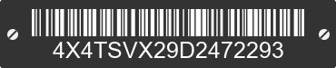 2013 FOREST RIVER Surveyor 4X4TSVX29D2472293 VIN decoded