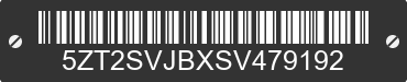 2025 FOREST RIVER Surveyor 5ZT2SVJBXSV479192 VIN decoded