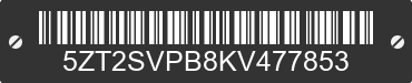 2019 FOREST RIVER Surveyor 5ZT2SVPB8KV477853 VIN decoded