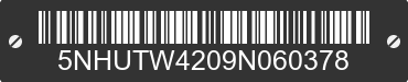 2009 FOREST RIVER Tailwind 5NHUTW4209N060378 VIN decoded