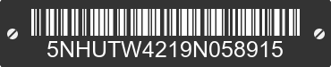 2009 FOREST RIVER Tailwind 5NHUTW4219N058915 VIN decoded