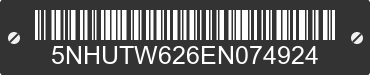 2014 FOREST RIVER Tailwind 5NHUTW626EN074924 VIN decoded