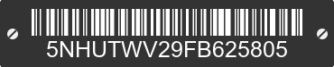 2015 FOREST RIVER Tailwind 5NHUTWV29FB625805 VIN decoded