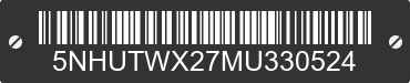 2021 FOREST RIVER Tailwind 5NHUTWX27MU330524 VIN decoded