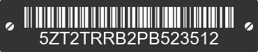 2023 FOREST RIVER Tracer 5ZT2TRRB2PB523512 VIN decoded