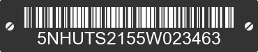 2005 FOREST RIVER Trail & Sport 5NHUTS2155W023463 VIN decoded