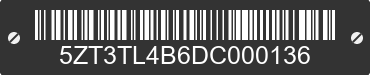 2013 FOREST RIVER Trilogy 5ZT3TL4B6DC000136 VIN decoded