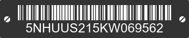 2019 FOREST RIVER US Cargo Round Top 5NHUUS215KW069562 VIN decoded