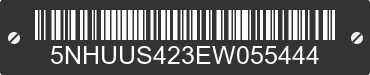 2014 FOREST RIVER US Cargo Round Top 5NHUUS423EW055444 VIN decoded