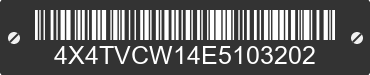 2014 FOREST RIVER V-Cross 4X4TVCW14E5103202 VIN decoded