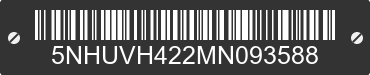2021 FOREST RIVER Value Hauler 5NHUVH422MN093588 VIN decoded