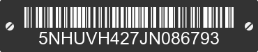 2018 FOREST RIVER Value Hauler 5NHUVH427JN086793 VIN decoded
