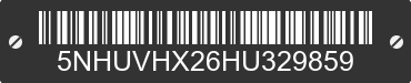2017 FOREST RIVER Value Hauler 5NHUVHX26HU329859 VIN decoded