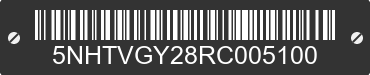 2024 FOREST RIVER Vengeance 5NHTVGY28RC005100 VIN decoded