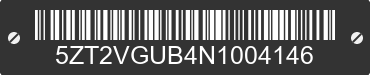 2022 FOREST RIVER Vengeance 5ZT2VGUB4N1004146 VIN decoded