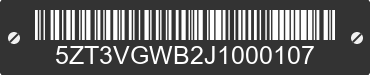 2018 FOREST RIVER Vengeance 5ZT3VGWB2J1000107 VIN decoded