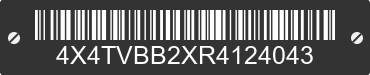 2024 FOREST RIVER Vibe 4X4TVBB2XR4124043 VIN decoded