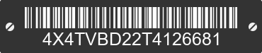2026 FOREST RIVER Vibe 4X4TVBD22T4126681 VIN decoded