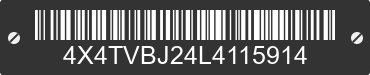 2020 FOREST RIVER Vibe 4X4TVBJ24L4115914 VIN decoded