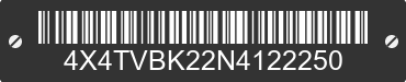 2022 FOREST RIVER Vibe 4X4TVBK22N4122250 VIN decoded