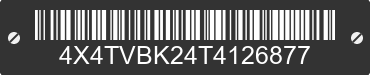2026 FOREST RIVER Vibe 4X4TVBK24T4126877 VIN decoded