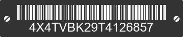 2026 FOREST RIVER Vibe 4X4TVBK29T4126857 VIN decoded