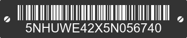 2005 FOREST RIVER We Haul 5NHUWE42X5N056740 VIN decoded