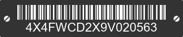 2009 FOREST RIVER Wildcat 4X4FWCD2X9V020563 VIN decoded
