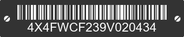 2009 FOREST RIVER Wildcat 4X4FWCF239V020434 VIN decoded
