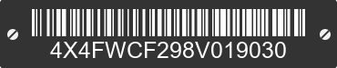 2008 FOREST RIVER Wildcat 4X4FWCF298V019030 VIN decoded
